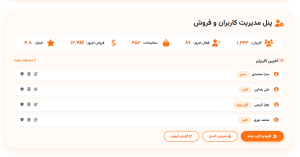 نمونه کار وبسایت ورزشی